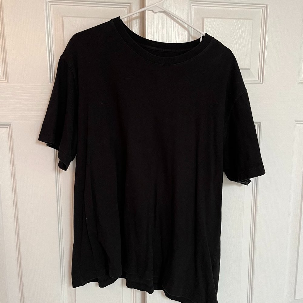 Eddie Bauer Black Short Sleeve Men's T-Shirt, XL